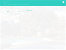 Tablet Screenshot of bungalowporcelaines.com